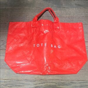Vibrant Red Tote Bag